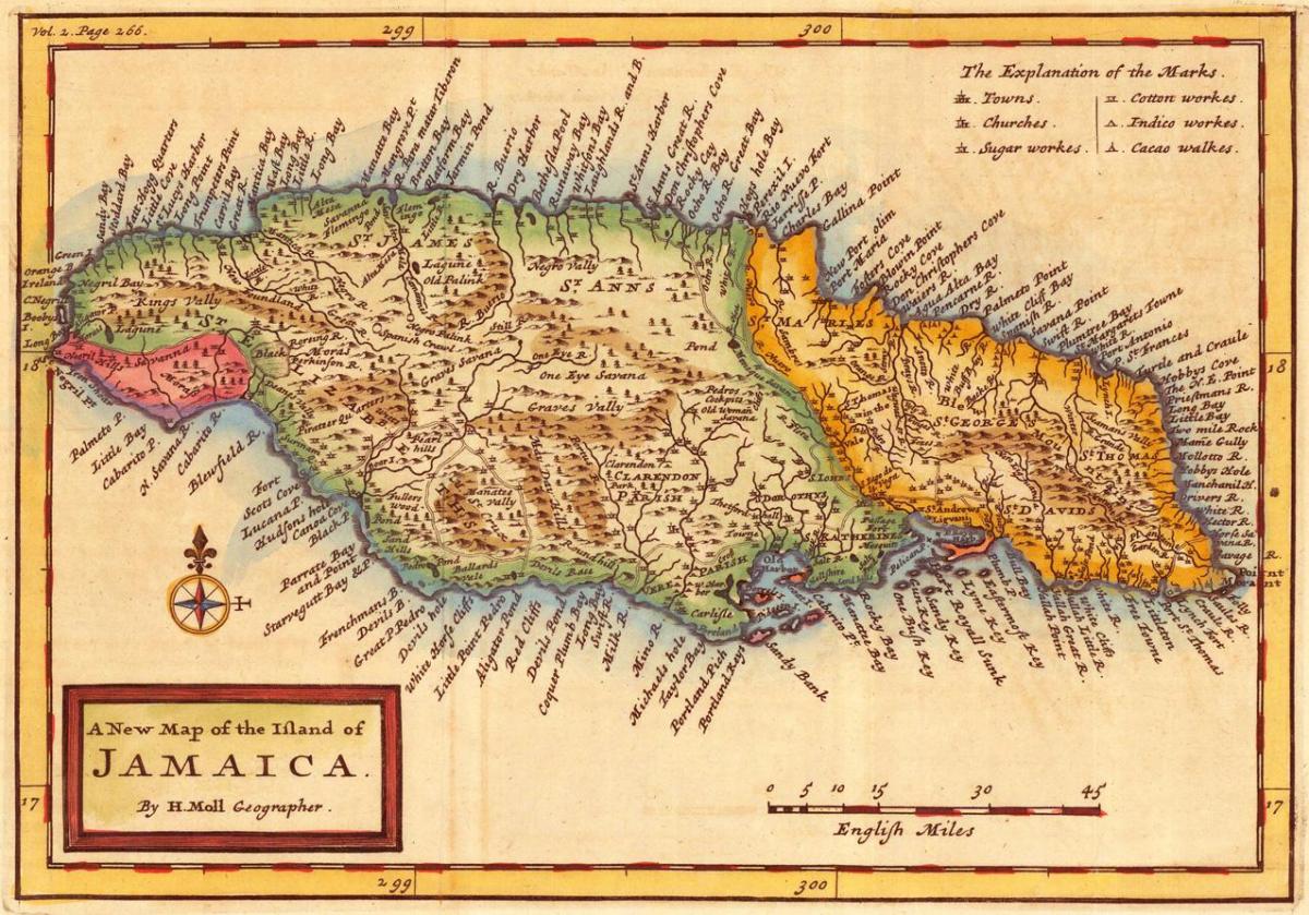 Mapa de old jamaica