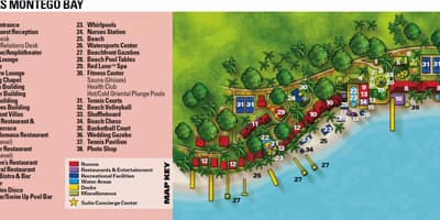 Jamaica resort mapa de montego bay